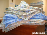 Реставрация, чистка, подушек и одеял с заменой наперника – цветные, однотонные